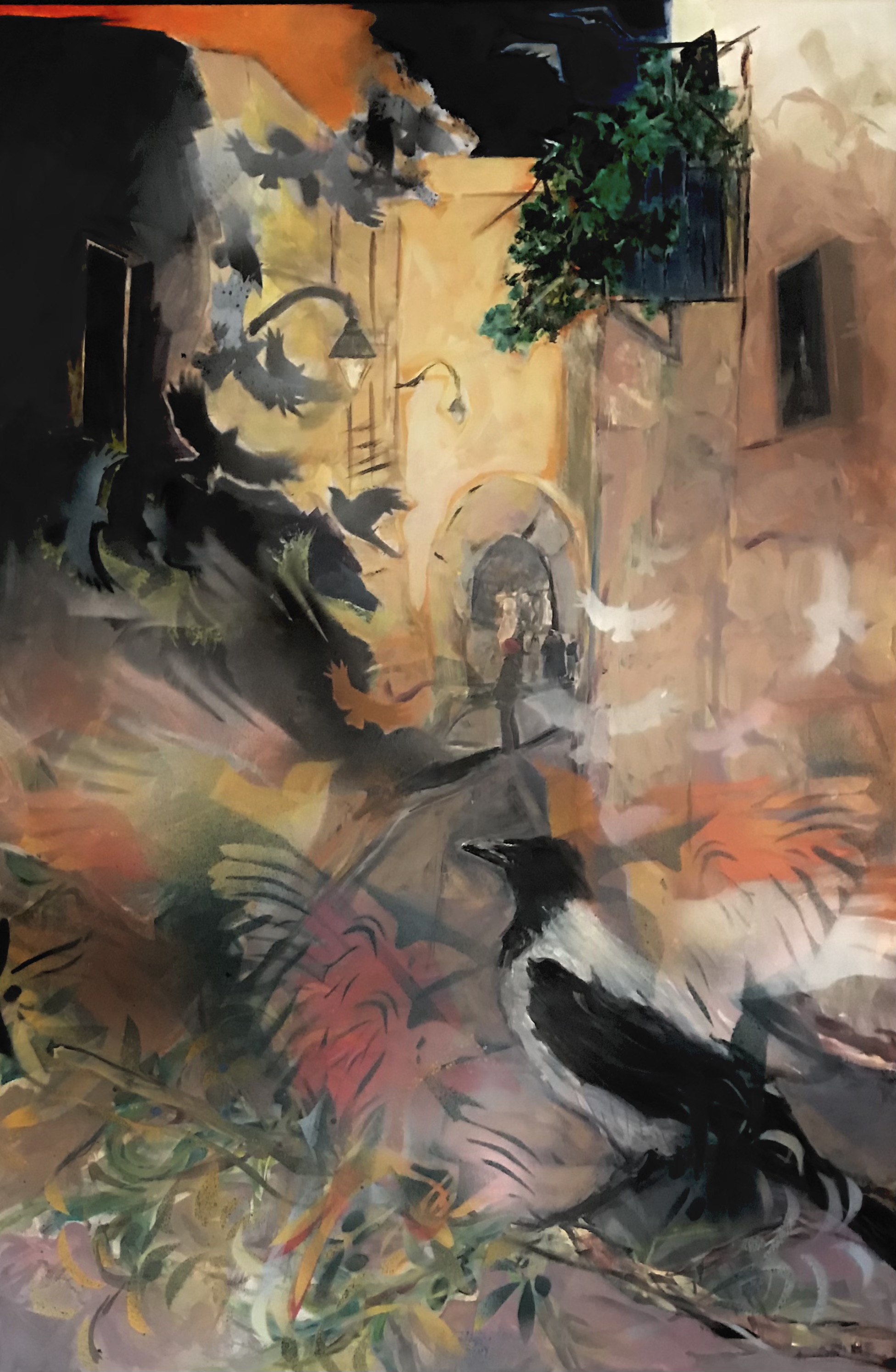 When the Crows Crow